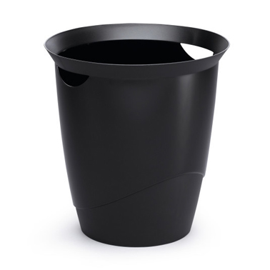 Papperskorg Trend svart 16 liter