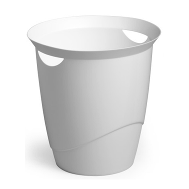 Papperskorg Trend vit 16 liter
