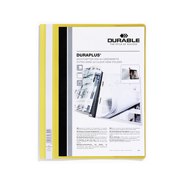 Offertmapp A4 Durable 2577 gul